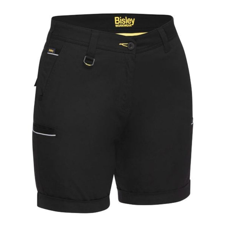 BISLEY WOMENS STRETCH COTTON CARGO SHORT