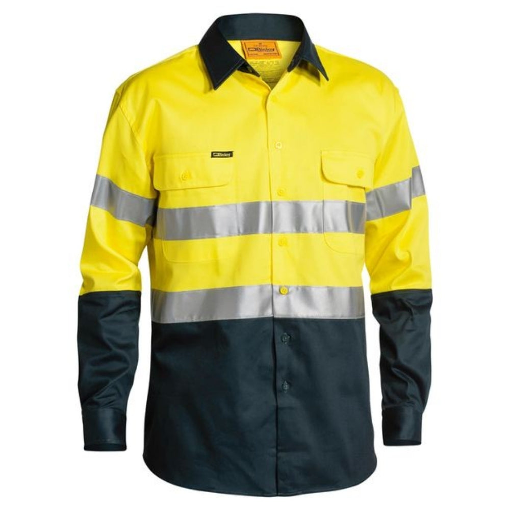 BISLEY C/DRILL D/N LONG SLEEVE SHIRT