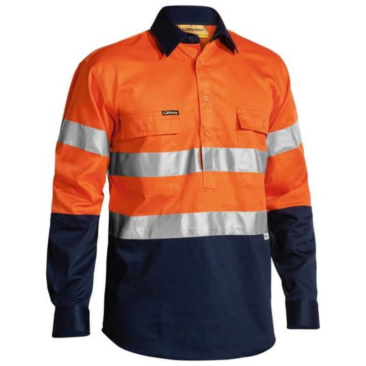 BISLEY C/D D/N C/FRNT SHORT SLEEVE SHIRT