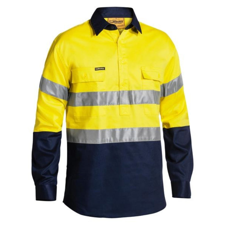 BISLEY C/D D/N C/FRNT SHORT SLEEVE SHIRT