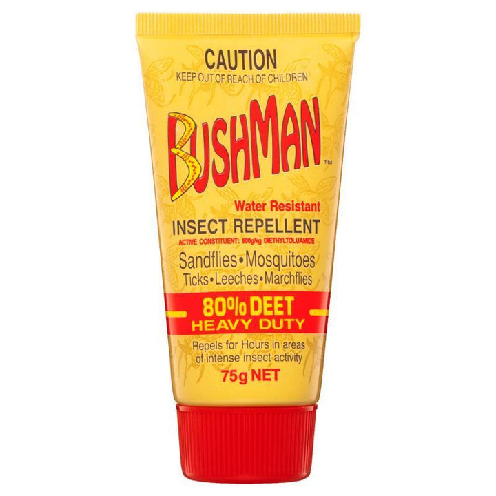 Bushman Ultra (BU75G) Dry Gel Insect Repellent 75g 80% DEET