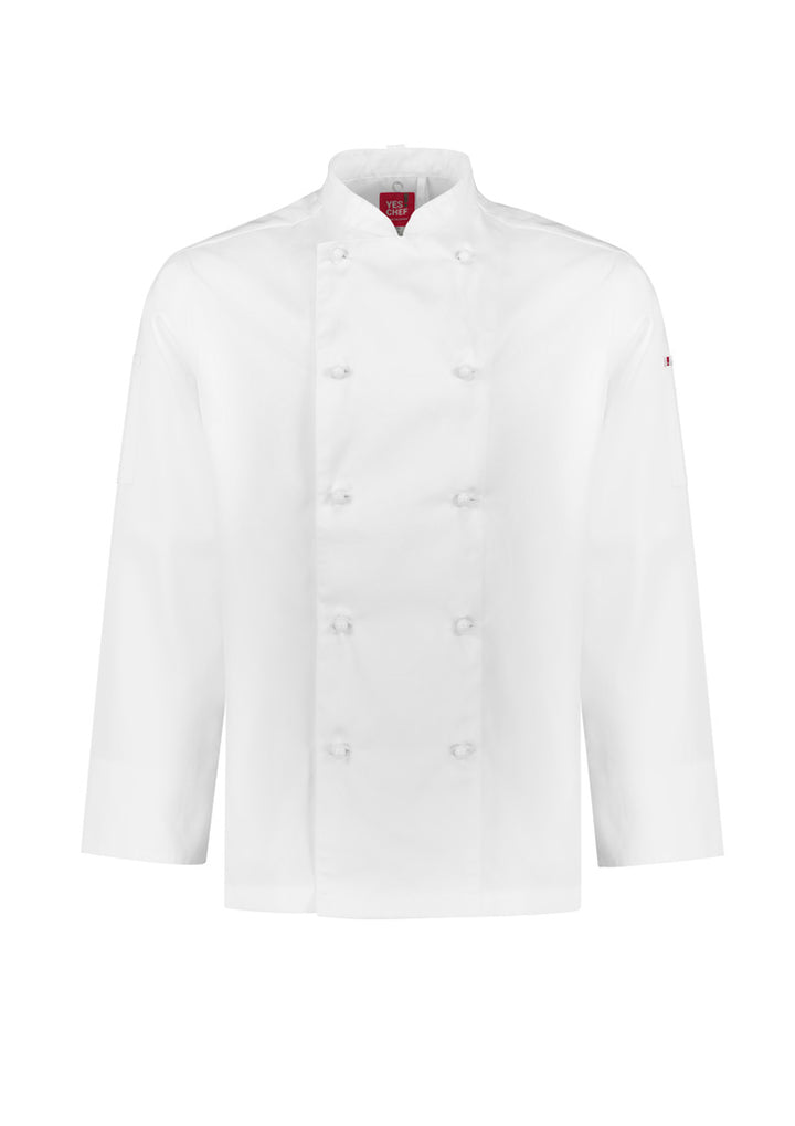 Biz Collection Mens Al Dente Long Sleeve Chef Jacket CH230ML