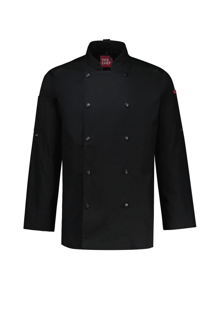 Biz Collection Mens Gusto Long Sleeve Chef Jacket CH430ML