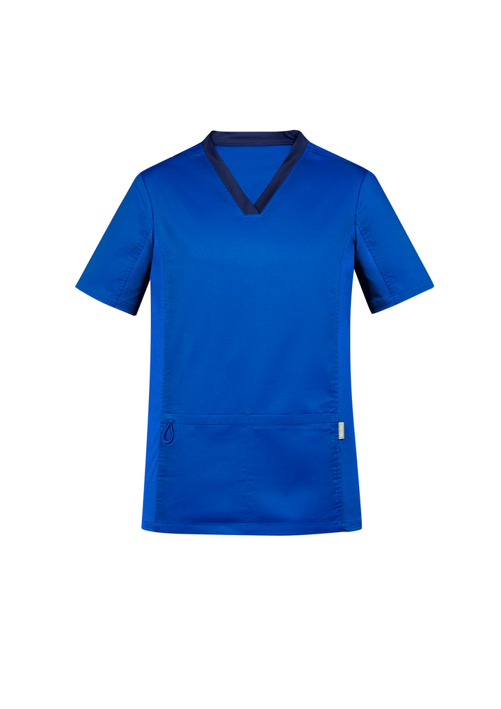 Biz Care Mens Riley Stretch Scrub Top CST043MS