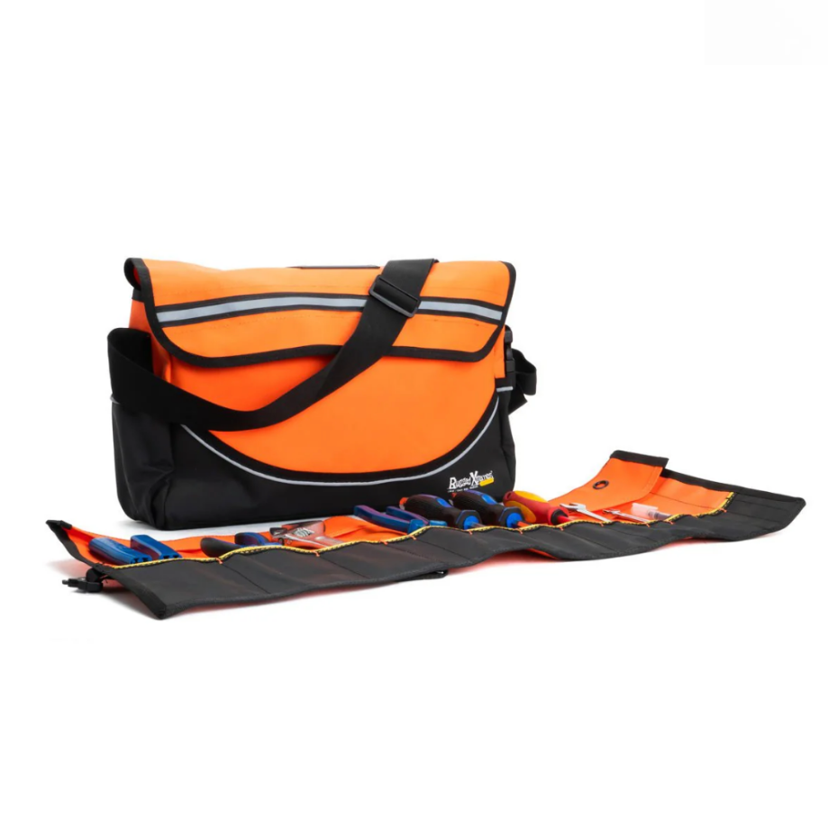 RUGGED XTREMES MEDIUM CRIB TOOL BAG PVC ORANGE