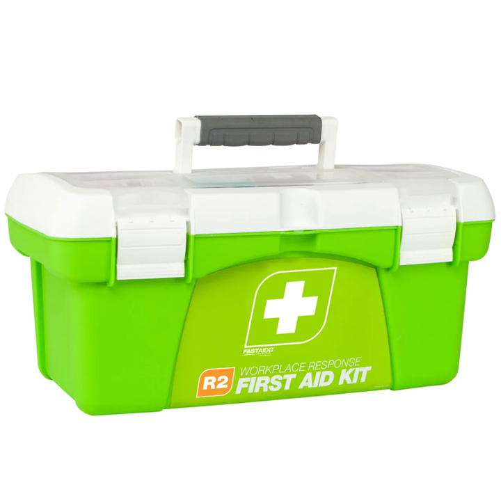 FastAid FIRST AID KIT, R2, CONSTRUCTA MAX KIT, 1 TRAY PLASTIC PORTABLE