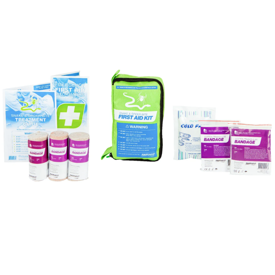 FastAid FIRST AID KIT, SNAKE & SPIDER BITE KIT, SOFT PACK