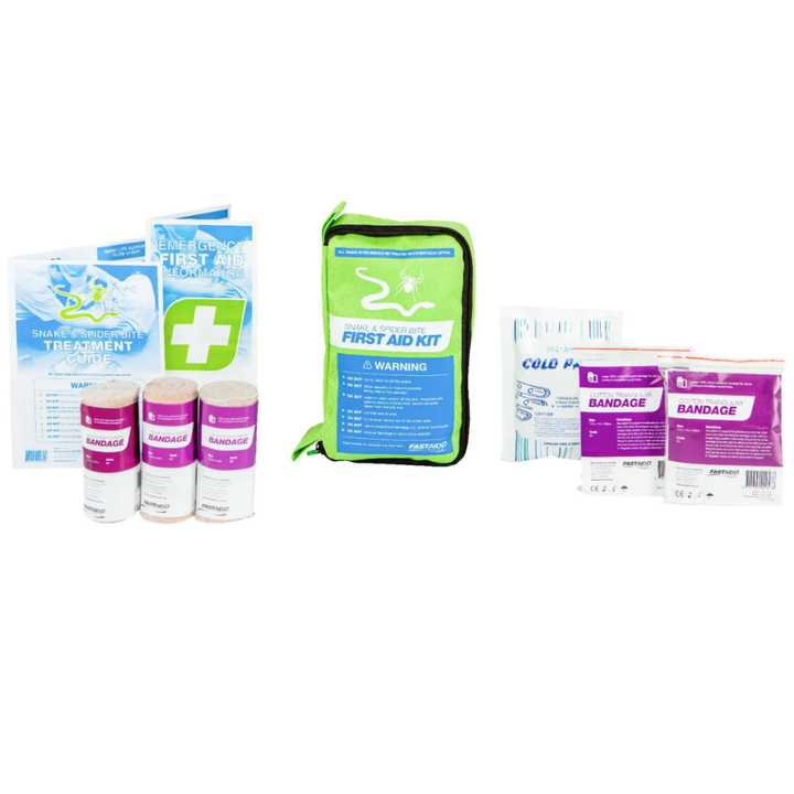 FastAid FIRST AID KIT, SNAKE & SPIDER BITE KIT, SOFT PACK