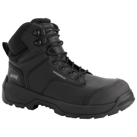 Magnum MPM2B1 Men's Precision Max 2.0 Zip-Sided Composite Toe Waterproof Safety Boot Black