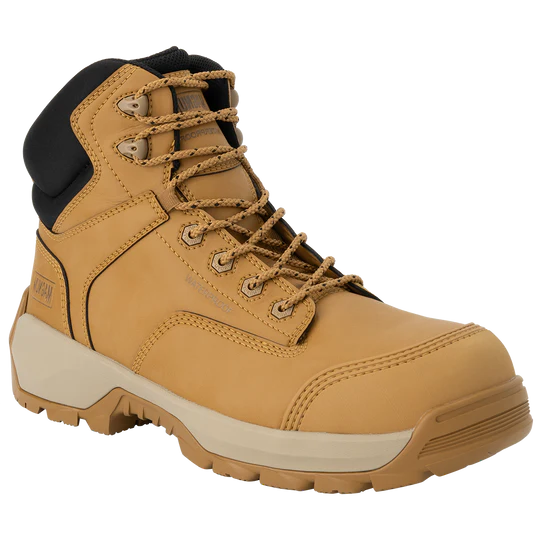 Magnum MPM2W1 Men's Precision Max 2.0 Zip-Sided Composite Toe Waterproof Safety Boot Wheat