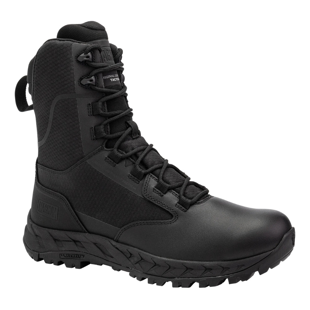 Magnum MLS84E Men's Strike Force LiteSpeed 8.0 Non-Safety Zip-Sided Wide Tactical Boot - Black
