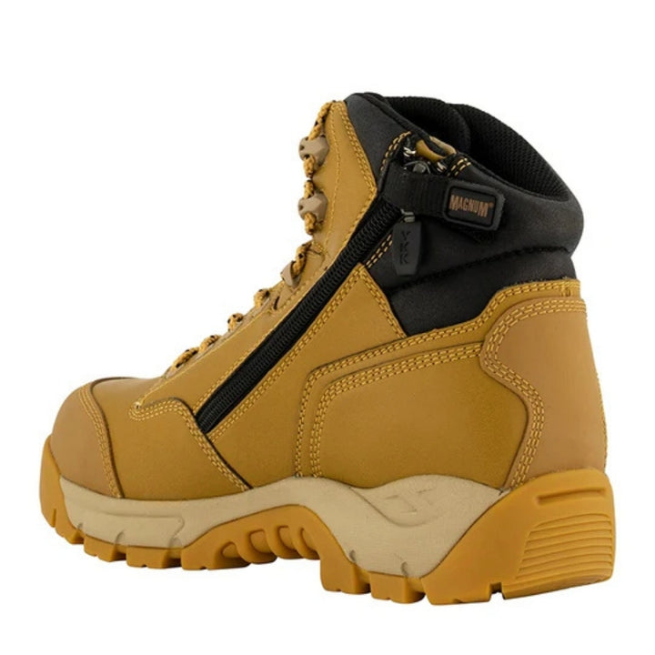 Magnum MPN650 Men's Precision Max Zip-Sided Waterproof Non-Safety Boot - Wheat