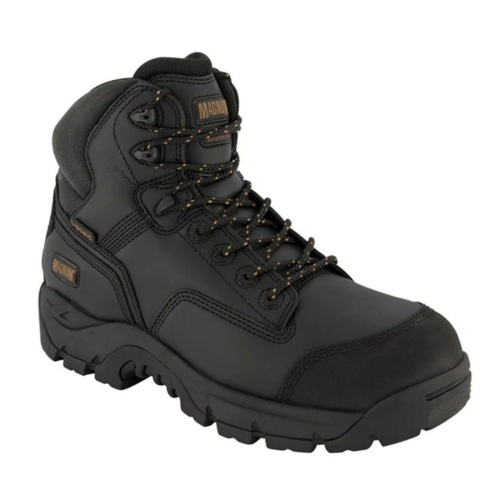 Magnum MPW100 Women's Precision Max Zip-Side Composite Toe Waterproof Safety Boot - Black