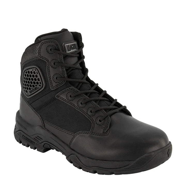 Magnum MSF620 Men's Strike Force 6.0 Zip-Sided Non-Safety Waterproof Boot - Black