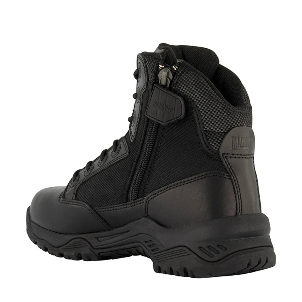Magnum MSF620 Men's Strike Force 6.0 Zip-Sided Non-Safety Waterproof Boot - Black