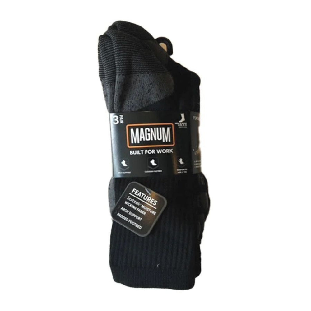 Magnum MSPK100 Performance Work Socks (3 Pack)