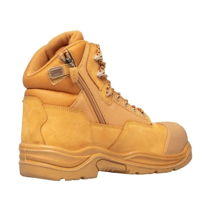 Magnum MTM150 Men's Trademaster Lite Zip-Sided Composite Toe Waterproof Safety Boot - Wheat