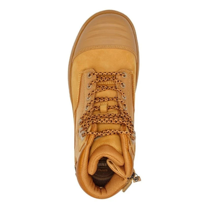 Magnum MTM150 Men's Trademaster Lite Zip-Sided Composite Toe Waterproof Safety Boot - Wheat