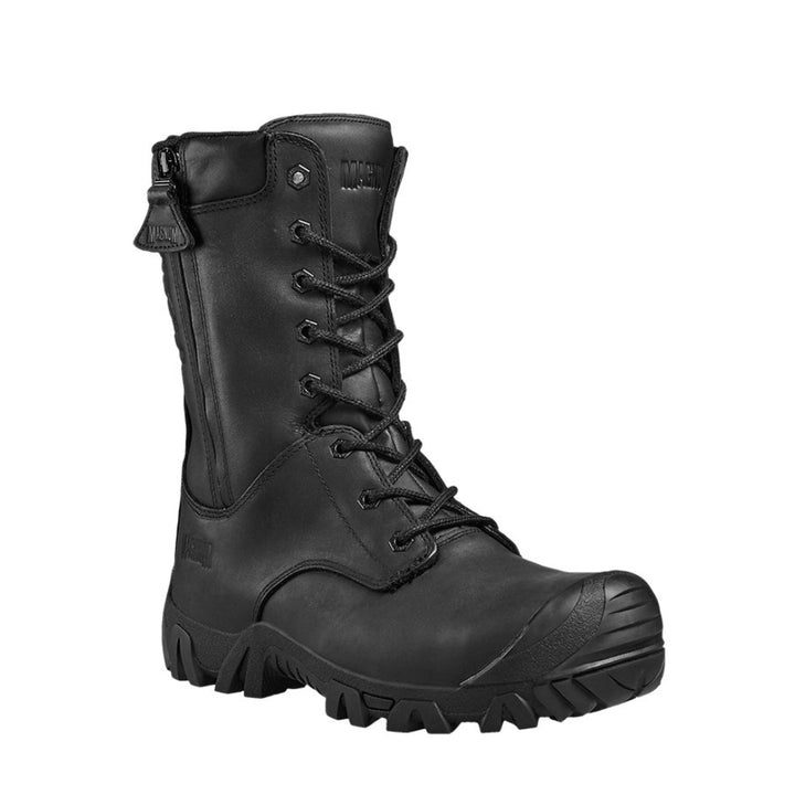 Magnum MVP500 Vulcan Pro Fire Boot with Dual Zip-Sided, Composite Toe and Plate - Black