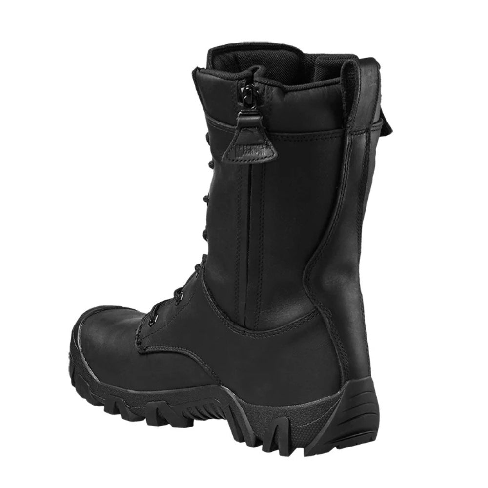 Magnum MVP500 Vulcan Pro Fire Boot with Dual Zip-Sided, Composite Toe and Plate - Black