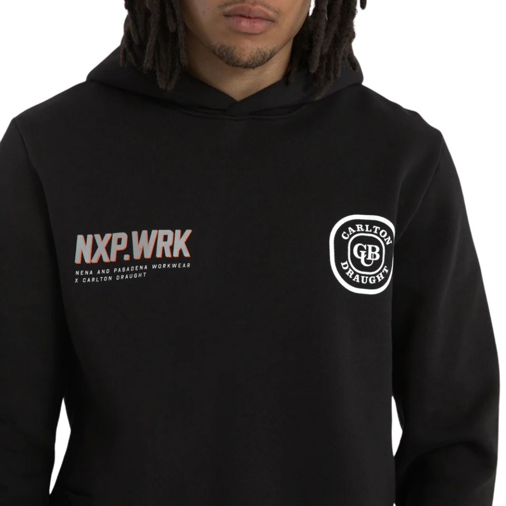 NXP.WRK Worker CUB Blueprint Dual Curved Hoodie