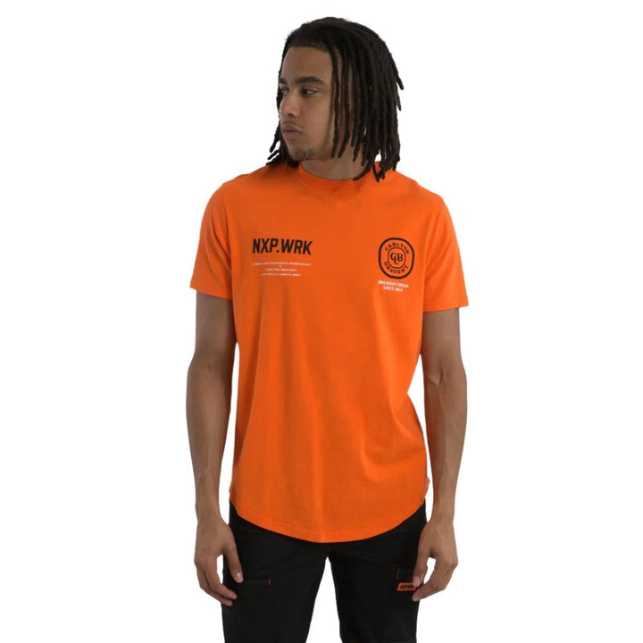 NXP.WRK Worker CUB Blueprint Dual Curved Tee
