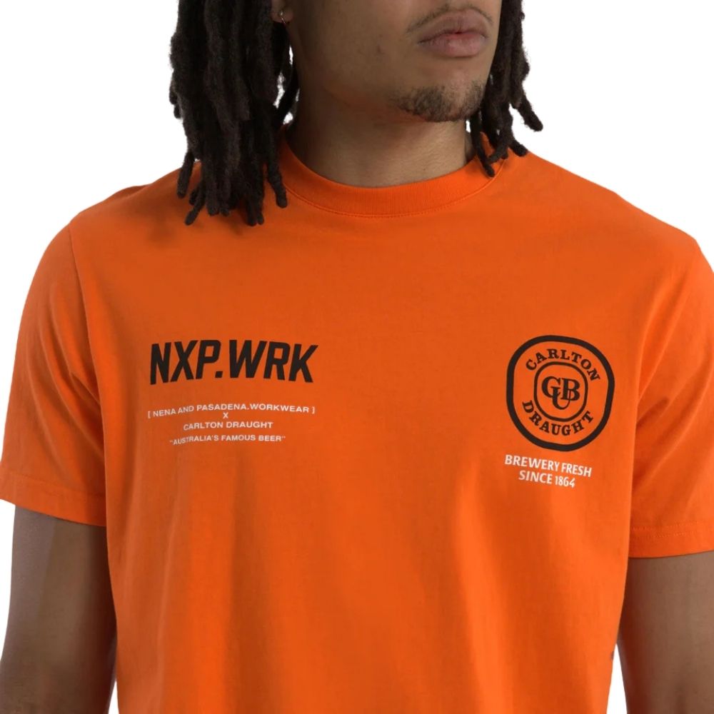 NXP.WRK Worker CUB Blueprint Dual Curved Tee