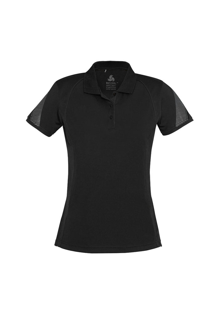 Biz Collection Womens Razor Short Sleeve Polo P405LS