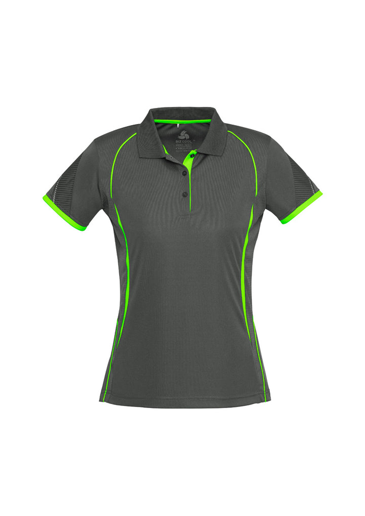 Biz Collection Womens Razor Short Sleeve Polo P405LS
