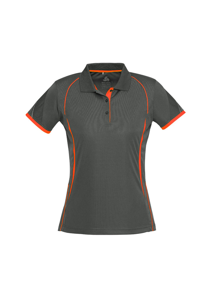 Biz Collection Womens Razor Short Sleeve Polo P405LS