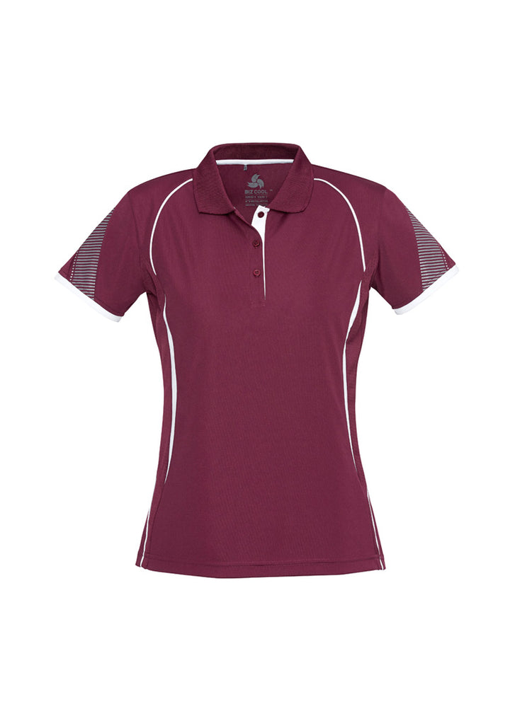 Biz Collection Womens Razor Short Sleeve Polo P405LS
