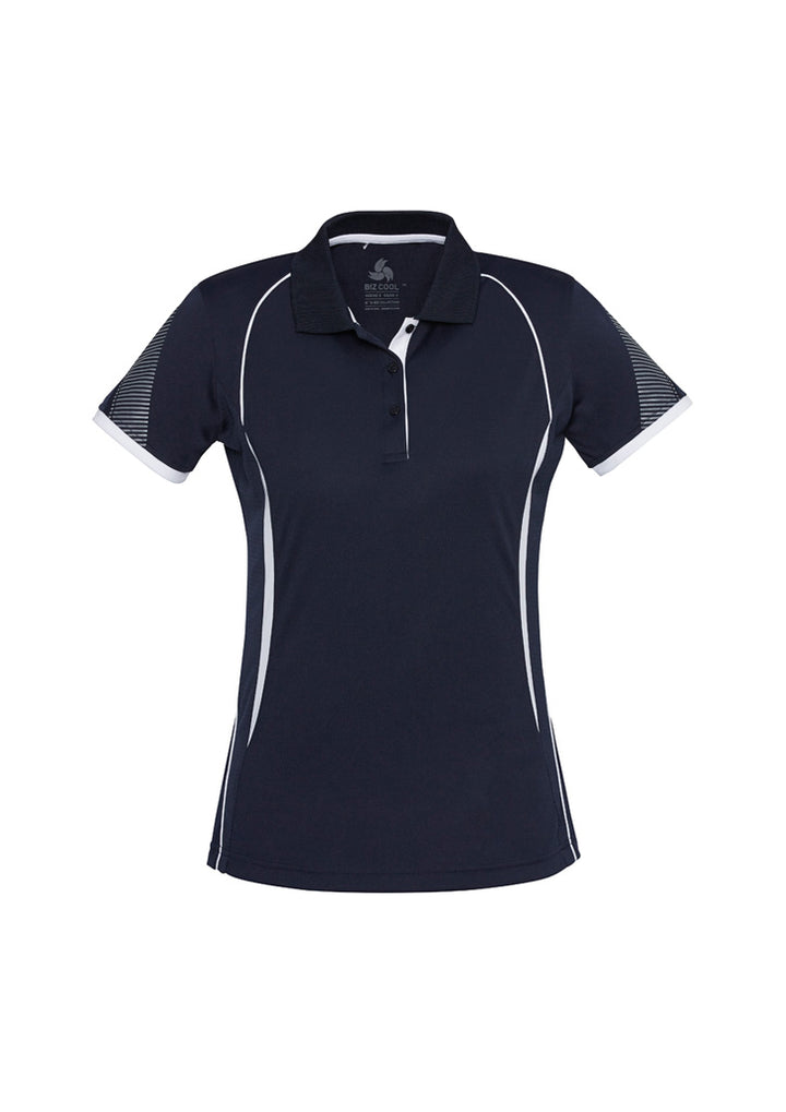 Biz Collection Womens Razor Short Sleeve Polo P405LS