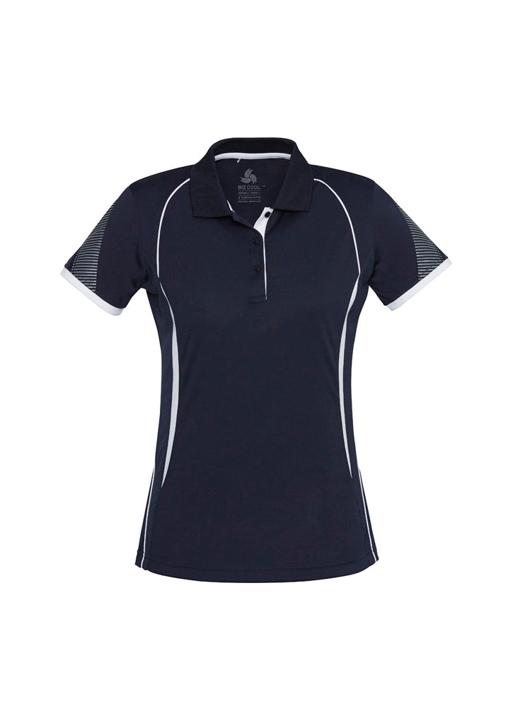 Biz Collection Womens Razor Short Sleeve Polo P405LS