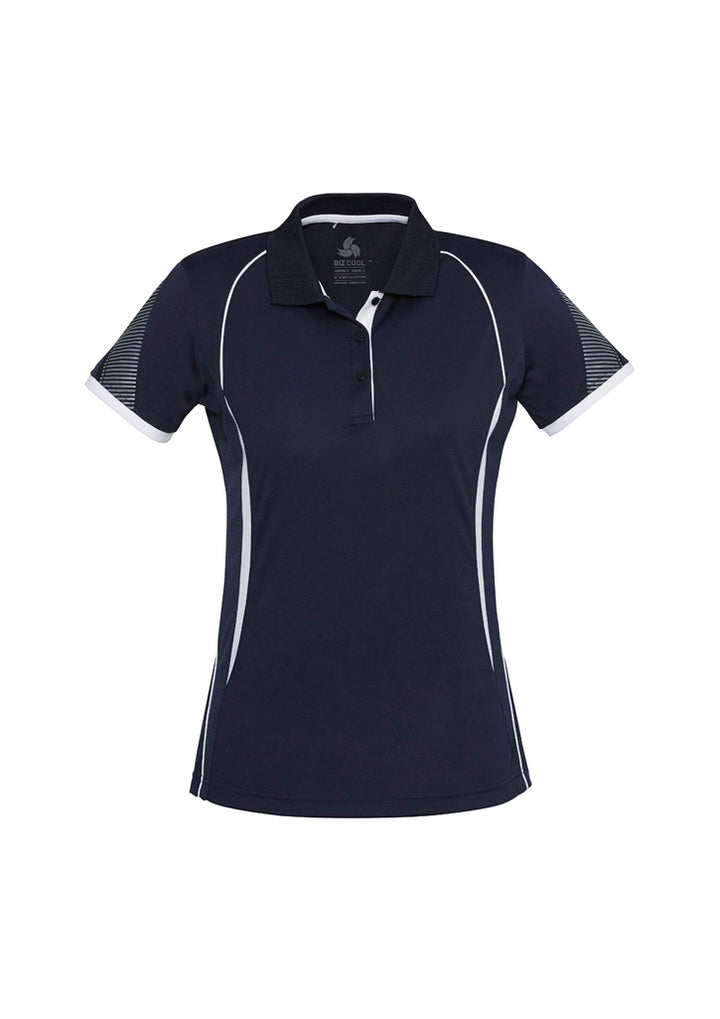 Biz Collection Womens Razor Short Sleeve Polo P405LS