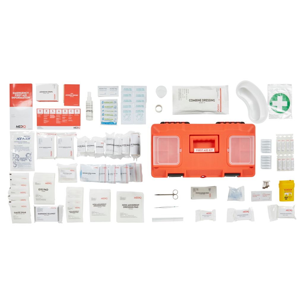 First Aid Kit -TACKLE BOX 1-25 PERSON MEDIQ FAEWT