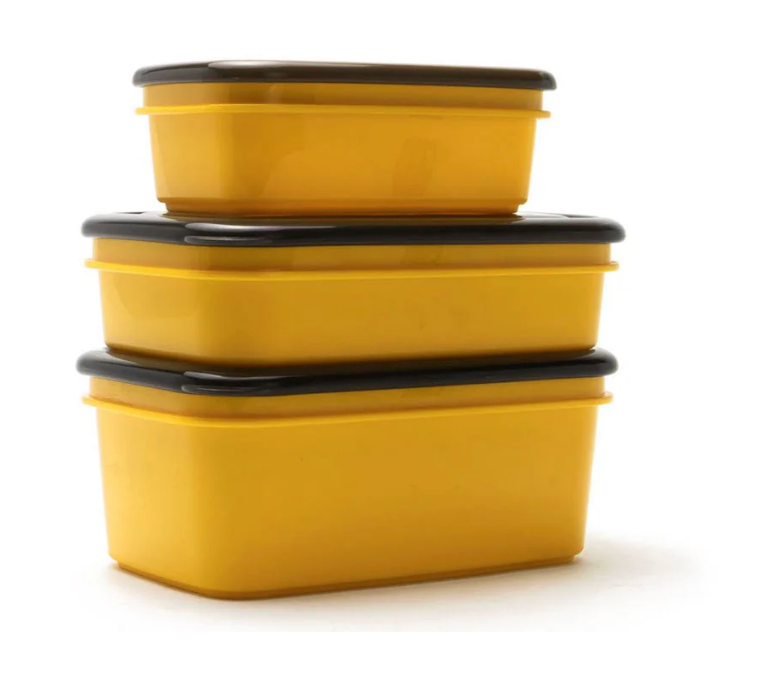 Rugged Xtremes 3pk Assorted Reusable Crib Containers