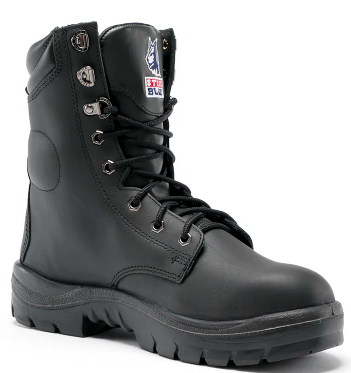 Steel Blue 322104 Portland High Leg Lace Up Nitrile Outsole Steel Toe Safety Boot