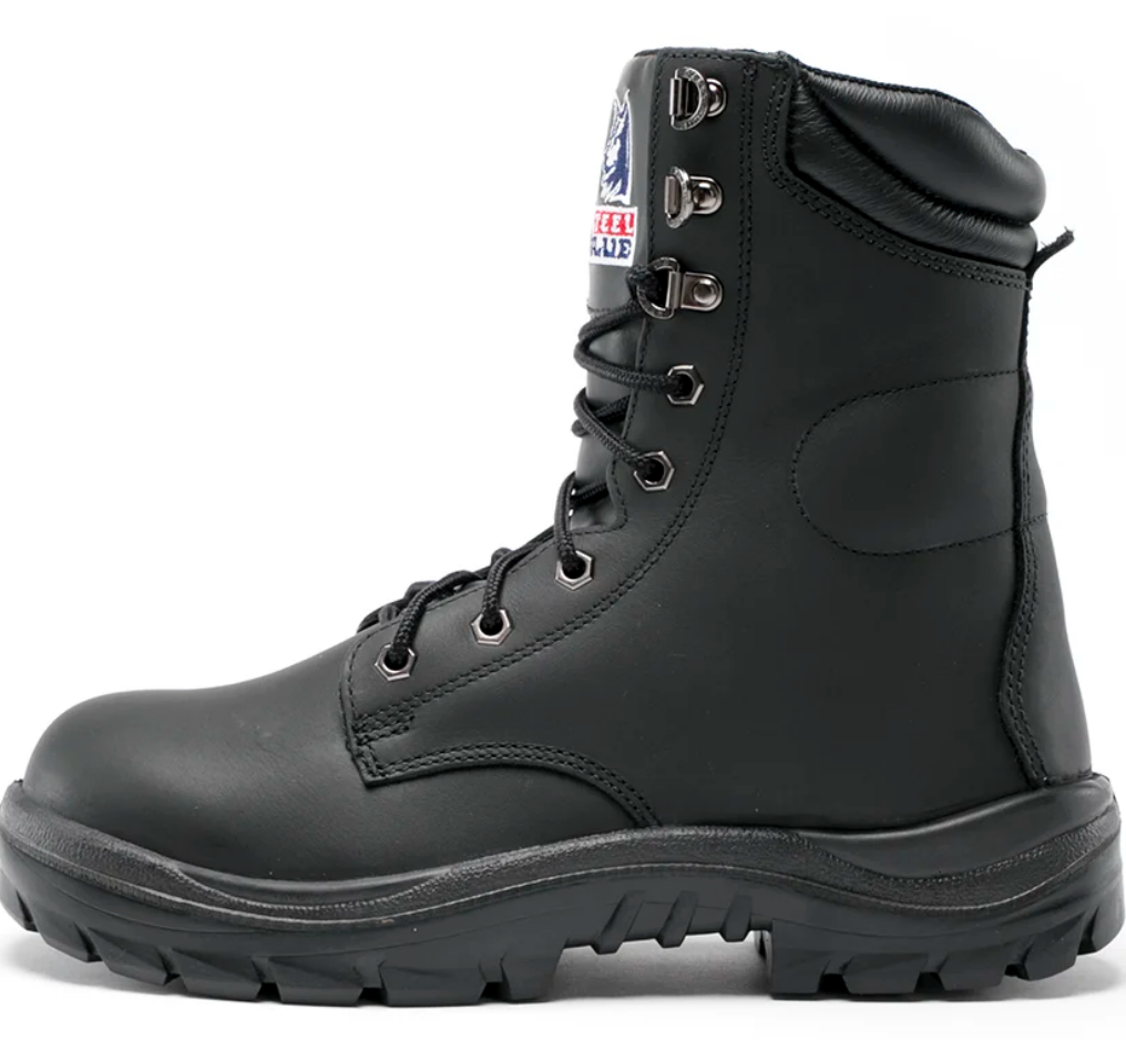 Steel Blue 322104 Portland High Leg Lace Up Nitrile Outsole Steel Toe Safety Boot