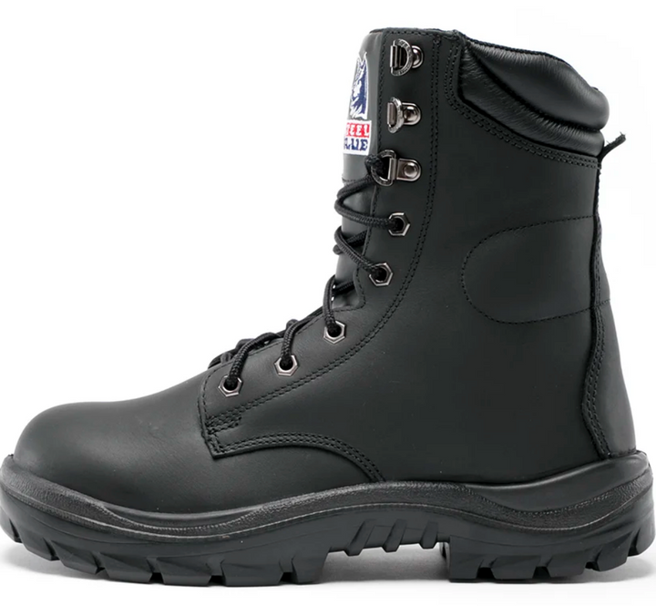 Steel Blue 322104 Portland High Leg Lace Up Nitrile Outsole Steel Toe Safety Boot