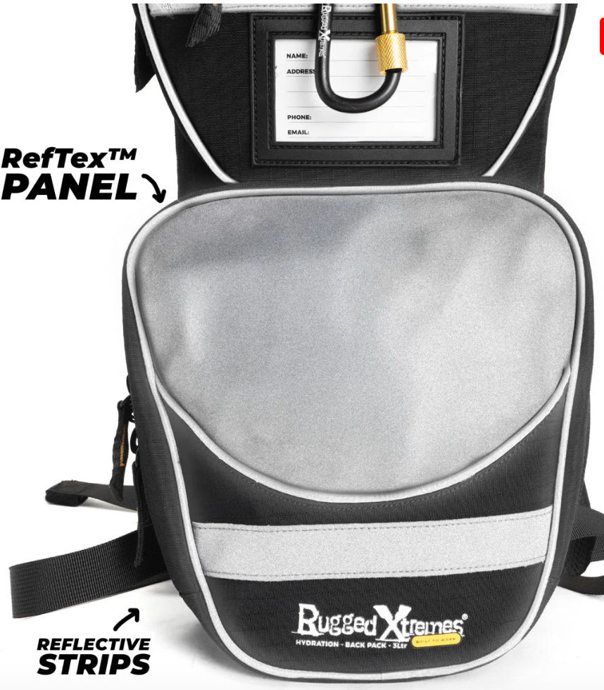 RUGGED XTREMES HYDRATION BACKPACK