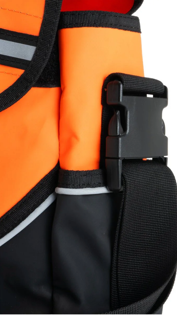 RUGGED XTREMES MEDIUM CRIB TOOL BAG PVC ORANGE