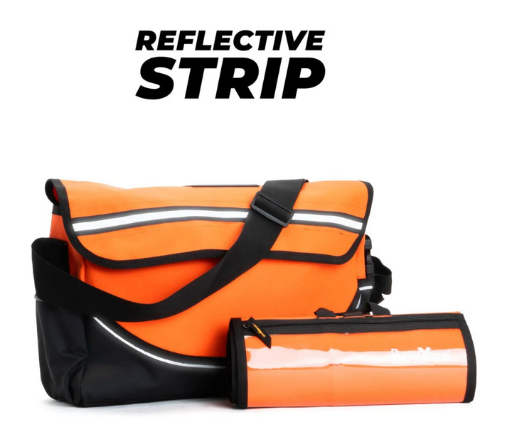 RUGGED XTREMES MEDIUM CRIB TOOL BAG PVC ORANGE
