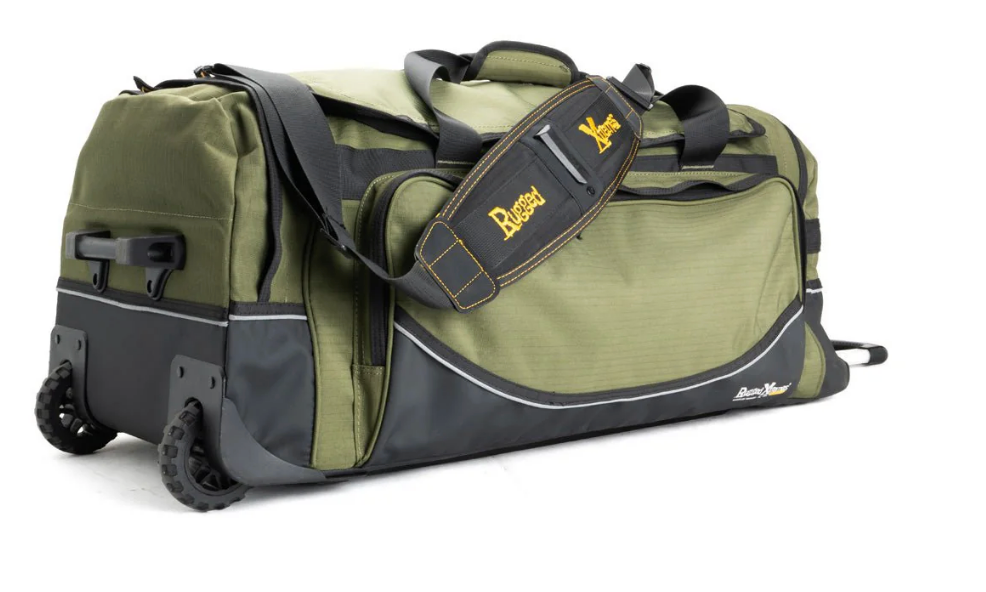 RUGGED XTREMES EXTRA LARGE WHEELED FIFO TRANSIT BAG 110L