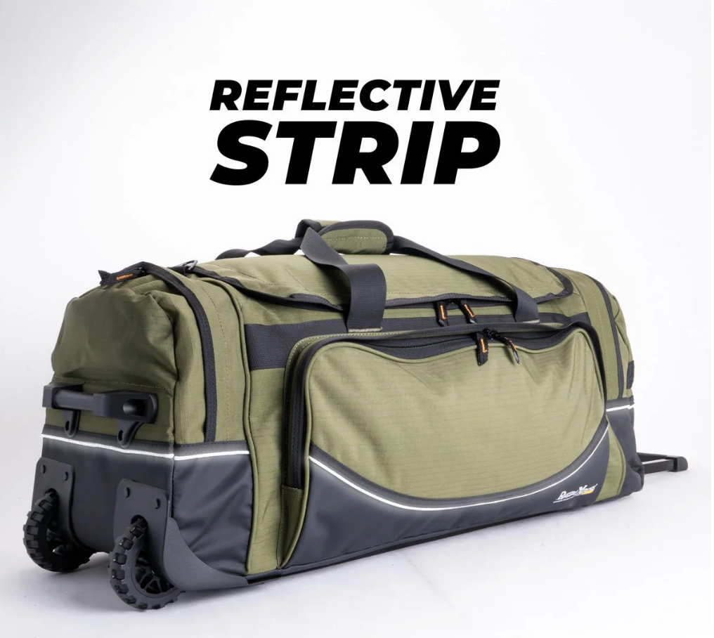 RUGGED XTREMES LARGE WHEELED FIFO TRANSIT BAG 80L