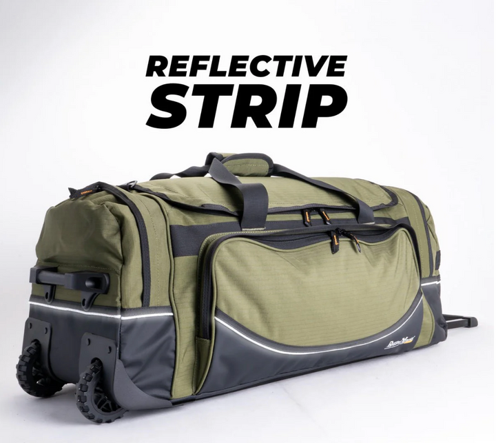 RUGGED XTREMES LARGE WHEELED FIFO TRANSIT BAG 80L