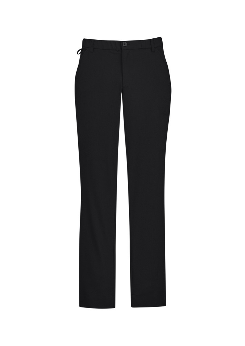 Biz Care Mens Comfort Waist Flat Front Pant CL958ML