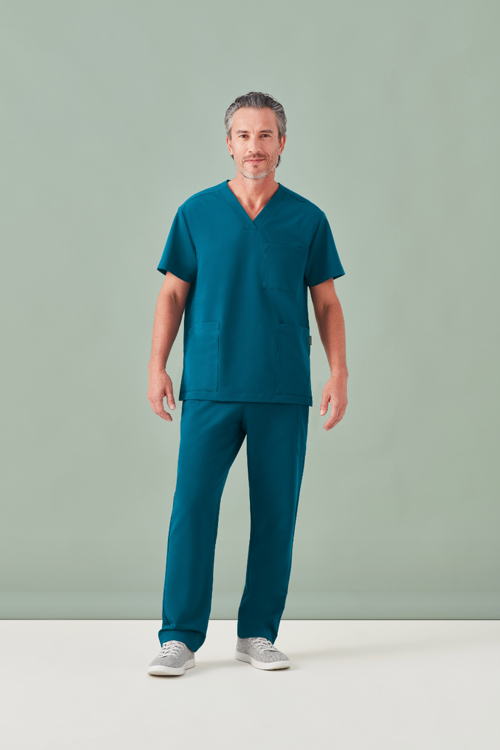 Biz Care Unisex Pulse V-Neck Scrub Top CU544US