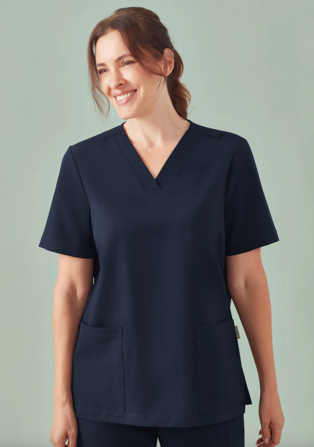 Biz Care Womens Pulse V-Neck Scrub Top CU543LS