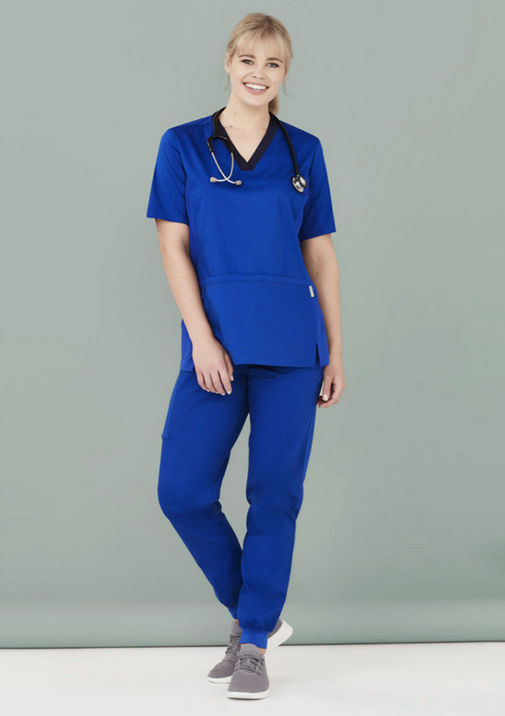 Biz Care Womens Riley Slim Leg Jogger Scrub Pant CSP042LL