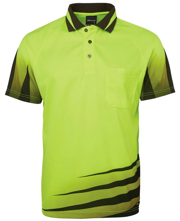 JB's Hi Vis S/S Rippa Sub Polo